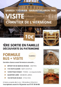 Sortie famille au Chantier de l'Hermione @ Chantier de l'Hermione