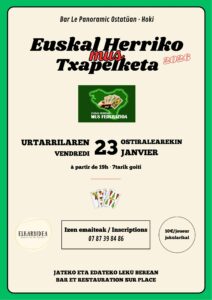 Tournoi de Mus du Pays-Basque @ Bar Le Panoramic