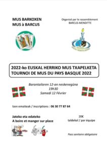 Tournoi de mus du Pays Basque