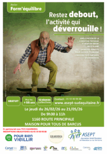 Atelier Form'Equilibre @ Maison pour tous de Barcus