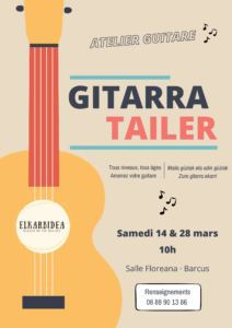 Atelier guitare @ Salle Floreana (à côté de la mairie)